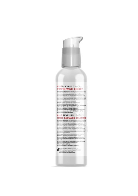 Lubrykant 4 w 1 o kuszącym smaku dzikiej wiśni Swiss Navy® - 118 ml