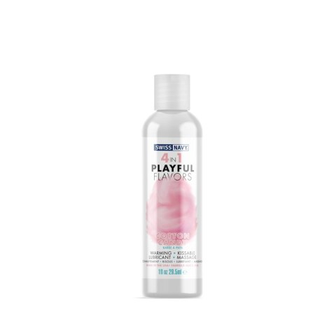 Lubrykant 4 w 1 Swiss Navy® o smaku waty cukrowej - 30 ml