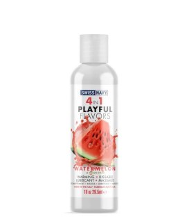 Lubrykant 4w1 Swiss Navy o smaku arbuza, 30 ml