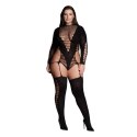 Bodystocking Kalyke XXIII z golfem – Duże Rozmiary