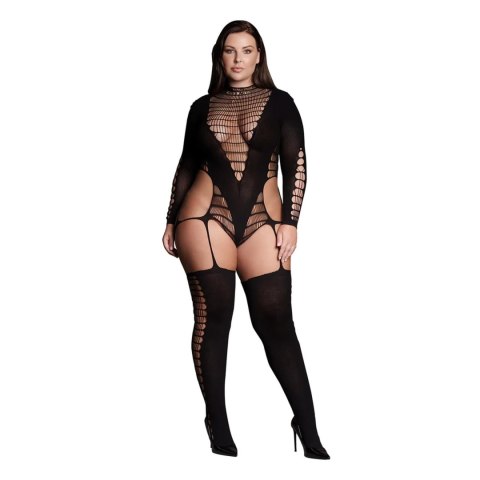 Bodystocking Kalyke XXIII z golfem – Duże Rozmiary