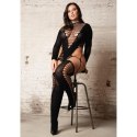 Bodystocking Kalyke XXIII z golfem – Duże Rozmiary