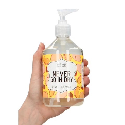 Nigdy Bez Nawilżenia - Lubrykant Analny na Bazie Wody - 500 ml