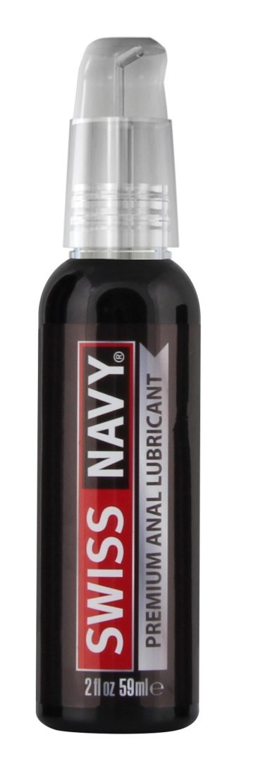 Luksusowy Lubrykant Analny na Bazie Silikonu Swiss Navy® - 59 ml