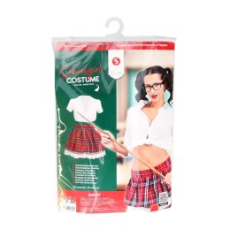 Zmysłowy Kostium Uczennicy – Biały (S/M)