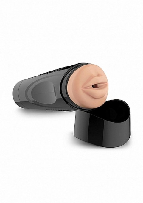 Samonawilżający Masturbator Oralny XL Easy Grip – Cielisty