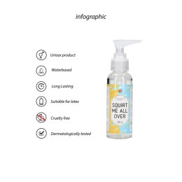 Poczuj Powódź Przyjemności - Lubrykant na Bazie Wody - 100 ml