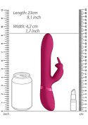Amoris - Wibrator Króliczek z Ruchomymi Kulkami, Różowy
