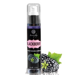 Zmysłowy lubrykant jeżynowy z efektem rozgrzewającym, 50 ml