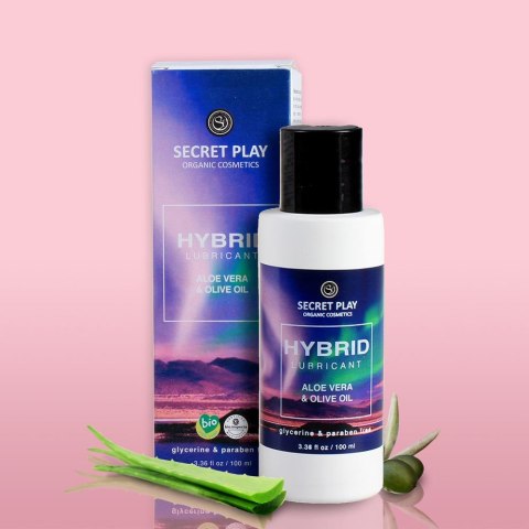 Organiczny Lubrykant Hybrydowy z Aloesem, 100 ml