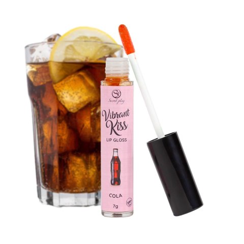 Pobudzający Błyszczyk do Ust Vibrant Kiss Cola