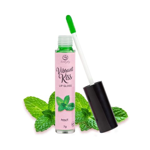 Zmysłowy Błyszczyk Wibrujący Vibrant Kiss Mięta