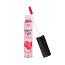 Wibrujący Błyszczyk Vibrant Kiss o Smaku Truskawkowej Gumy