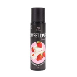 Jadalny Żel Smakowy Truskawka & Biała Czekolada - 60 ml