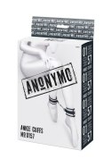 Anonymo: Srebrne Kajdanki na Kostki z Poliestru, 28,5 cm