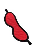Zmysłowy zestaw bondage Anonymo z poliestru, czerwony