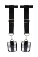 Anonymo – Eleganckie Wiązania na Ręce do Drzwi, Srebrne, 23 cm