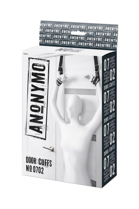 Anonymo – Eleganckie Wiązania na Ręce do Drzwi, Srebrne, 23 cm