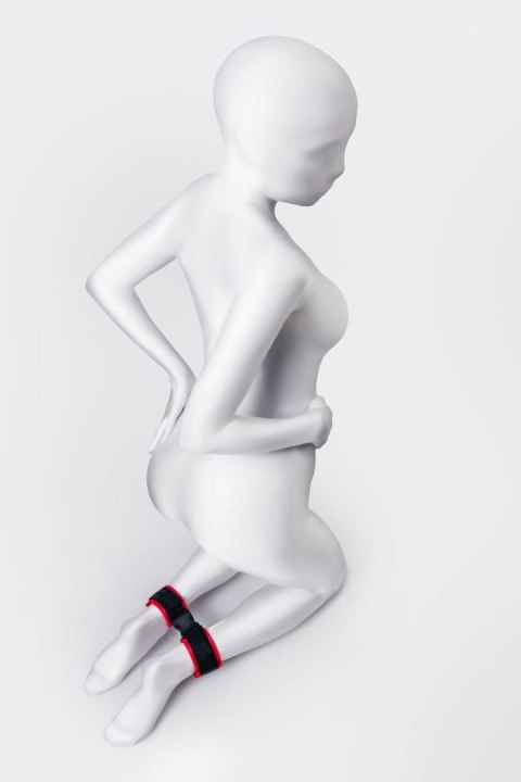 Kajdanki Anonymo z Czerwonego Weluru, 29 cm