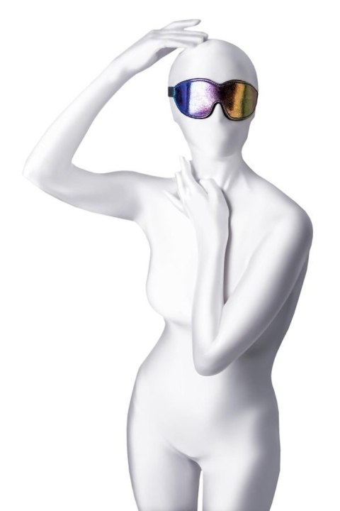 Maska Anonymo PVC z Nadrukiem, 27,5 cm