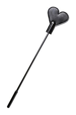 Anonymo – elegancki bat ze skóry PU, 35 cm, czarny