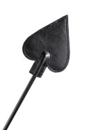 Bat Anonymo z naturalnej skóry, czarny, 36 cm