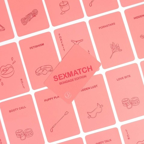 Gra karciana Sexmatch: Edycja Bondage