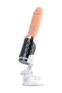 Luksusowa maszyna rozkoszy Sekster MotorLovers, czarny ABS, 29 cm