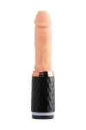 Luksusowa maszyna rozkoszy Sekster MotorLovers, czarny ABS, 29 cm
