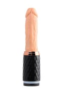 Luksusowa maszyna rozkoszy Sekster MotorLovers, czarny ABS, 29 cm