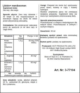 Suplement diety: Krople Libido + dla Niej i dla Niego, 30 ml