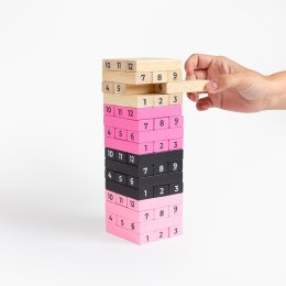 Wieża Pożądania i Pikantne Domino - Drewniana Gra Erotyczna