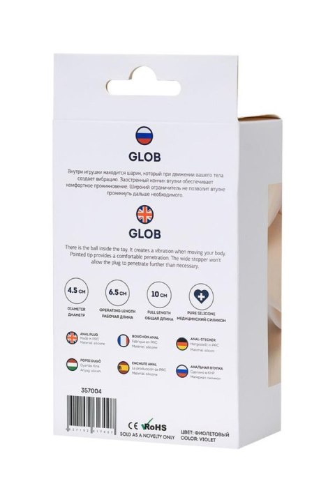 ToDo Glob Fioletowy Korek Analny