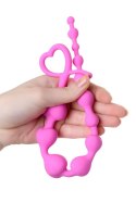 ToDo Sweety Pink – Długie Kulki Analne w Kształcie Serduszek
