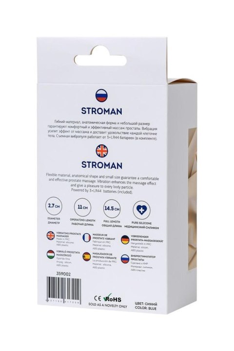 ToDo Stroman Blue – Wibrujący Masażer Prostaty