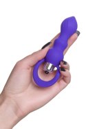 ToDo by Toyfa Curvy – Silikonowy plug analny, fioletowy, 14 cm, Ø 3,2 cm
