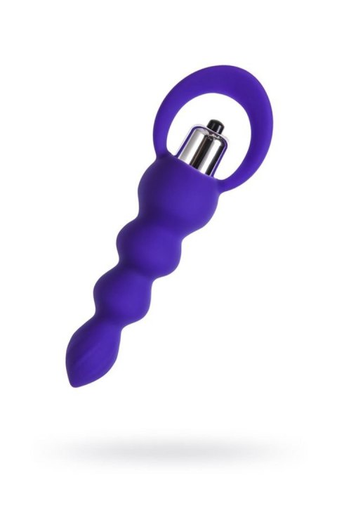 ToDo by Toyfa Anal Plug Twisty, silikonowy, fioletowy, 14 cm, Ø 3.2 cm