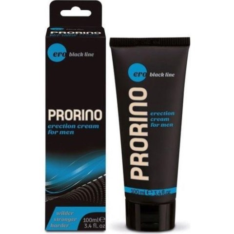 PRORINO Black Line Krem wzmacniający erekcję dla mężczyzn, 100 ml