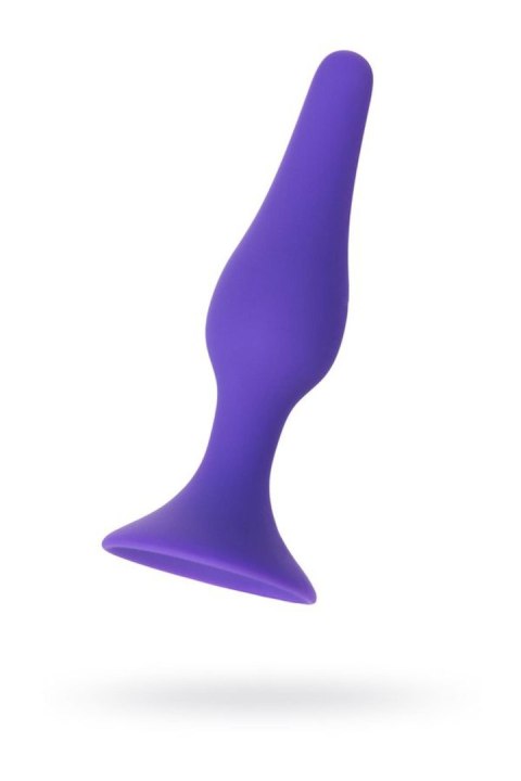 A-TOYS, Silikonowy korek analny, fioletowy, 10.2 cm