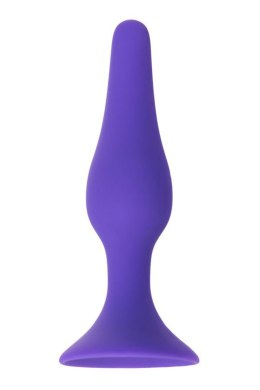 A-TOYS, Silikonowy korek analny, fioletowy, 10.2 cm