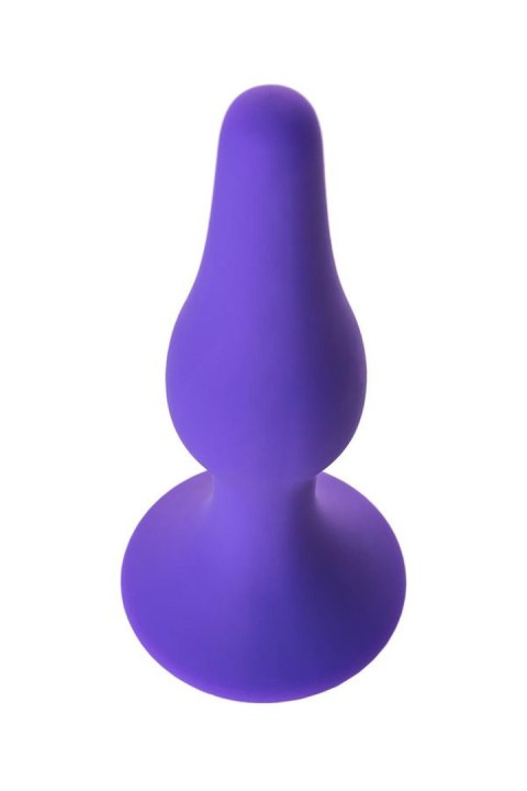 A-TOYS, Silikonowy korek analny, fioletowy, 10.2 cm