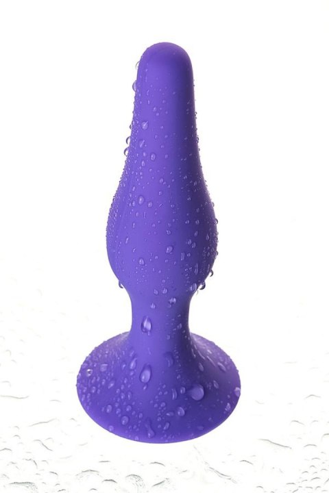 A-TOYS, Silikonowy korek analny, fioletowy, 10.2 cm