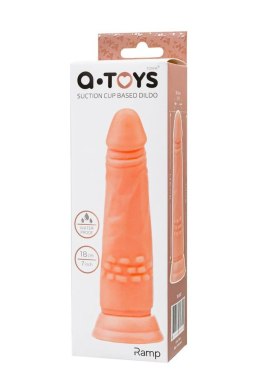 A-TOYS, Realistyczne Dildo z TPE, Kolor Cielisty, 16.8 cm