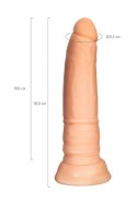 A-TOYS Realistyczne Dildo TPE, Cieliste, 18 cm