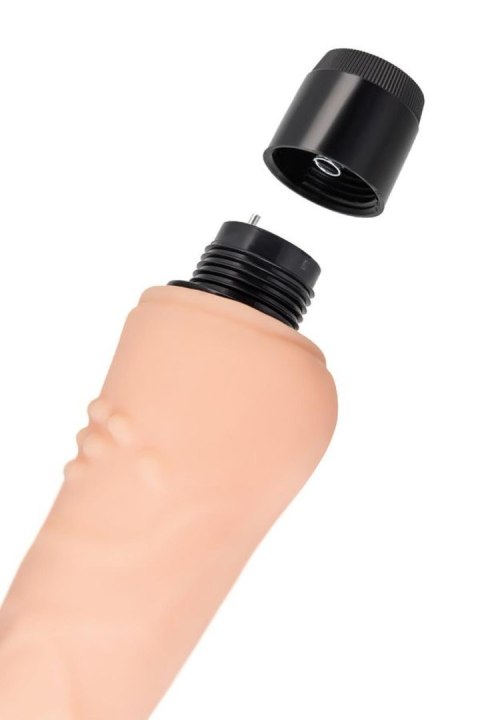 A-TOYS, Realistyczny wibrator wieloprzędny, TPE, 15,5 cm
