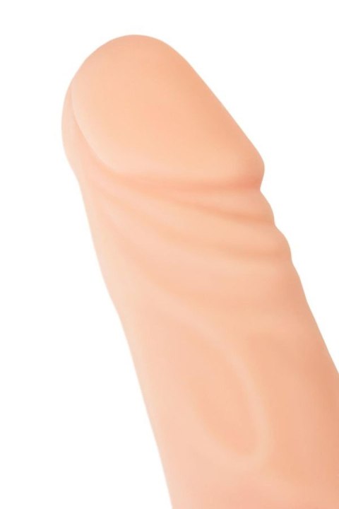 A-TOYS, Realistyczny wibrator wieloprzędny, TPE, 15,5 cm