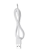 A-TOYS Realistyczny wibrator z podgrzewaniem, 12 trybów, giętki, TPE, ładowany USB