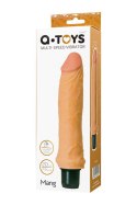 A-TOYS, Realistyczny Wibrator TPE z Wieloma Prędkościami, 17 cm