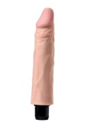 A-TOYS, Realistyczny wibrator TPE z płynną regulacją intensywności, 19 cm