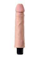 A-TOYS, Realistyczny wibrator TPE z płynną regulacją intensywności, 19 cm